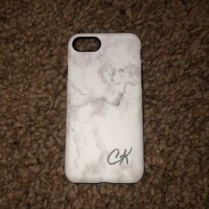 Calvin Klein Marble Phone Case / iPhone 6,7,8